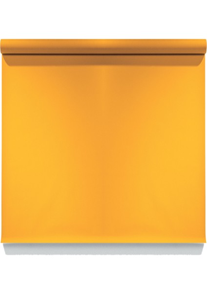 Yellow Orange 2.72 x 11 Metre Fon Kağıdı
