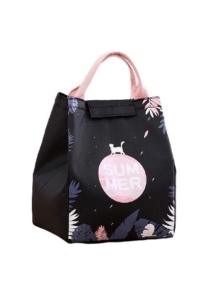 1st Try Büyük Kapasiteli Yalıtımlı Beslenme Çantası - Lacivert (Yurt Dışından)