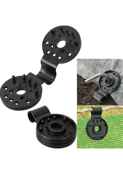 Güneşlik Net Klip Gölge Bezi Sabitleme Kelepçesi Plastik Grommet Çit Netleştirme Kanca Karşılaşma (Yurt Dışından)