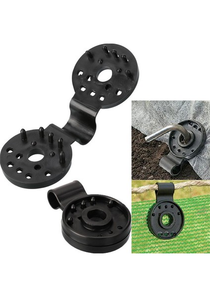 Güneşlik Net Klip Gölge Bezi Sabitleme Kelepçesi Plastik Grommet Çit Netleştirme Kanca Karşılaşma (Yurt Dışından)