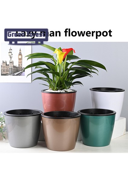 Yeşil Orman Saksı Otomatik Su Emme Kendinden Sulama Ekici Pot (Yurt Dışından) fırsatları