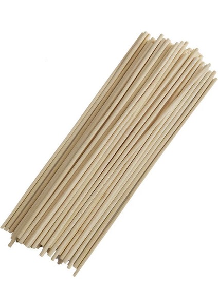 Bireysel Bambu Çubuklar BITKILER-500 x Bitki Destek Çubukları-Ahşap Rengi (Yurt Dışından)
