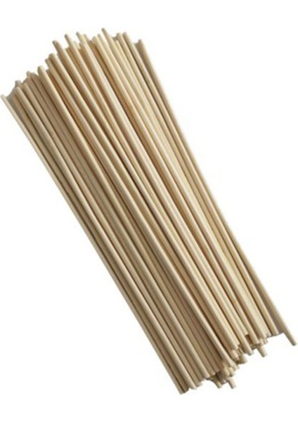 Bireysel Bambu Çubuklar BITKILER-500 x Bitki Destek Çubukları-Ahşap Rengi (Yurt Dışından)