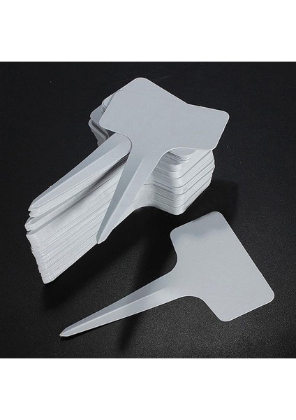 100 Adet Plastik Bitki T Tipi Etiketler Işaretleyiciler Kreş Bahçe Dekorasyon Etiketleri Bitkiler Için Bahçe Dekor Bahçe Etiketi (Yurt Dışından) modelleri