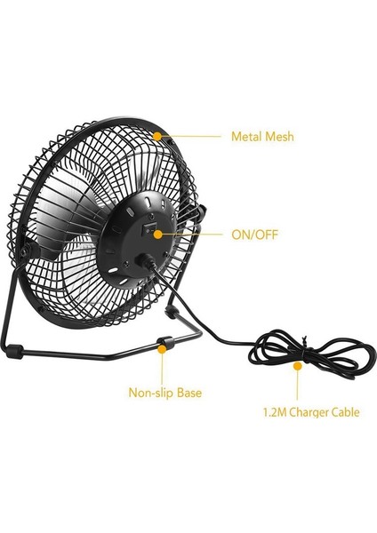 Kamp Yat Köpek Evi Için 5W 5V Güneş Panelli Fan (Yurt Dışından)