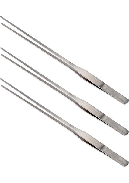 3x Akvaryum Balık Tankı Canlı Bitkiler Düz Cımbız Kesme Paslanmaz Çelik 27 cm (Yurt Dışından)