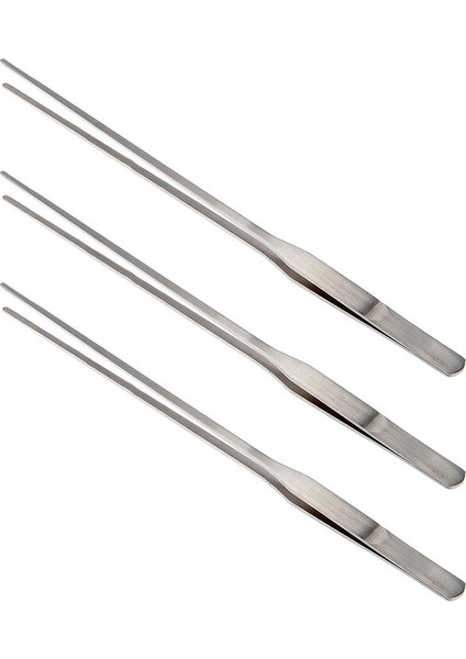 3x Akvaryum Balık Tankı Canlı Bitkiler Düz Cımbız Kesme Paslanmaz Çelik 27 cm (Yurt Dışından)