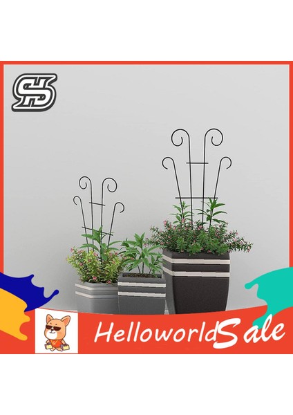 Helloworld Bitki Tırmanma Kafes Çok Fonksiyonlu Mini Tırmanma Kafes Bitki Destek Çerçevesi (Yurt Dışından)