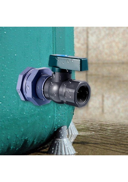 Yağmur Konektörü Yüksek Dayanıklılık 3/4 Inç Bölme Bağlantı Konektörlü Yağmur Önleyici Vana (Yurt Dışından) fırsatları