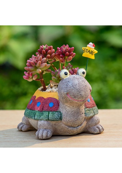 Reçine Saksı Çekici Hayvan Şekilli Bitki Saksısı Etli Saksı (Yurt Dışından) indirimleri