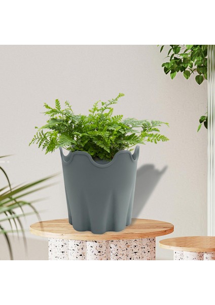 Saksı Pürüzsüz Kenar Modern Ofis Etli Saksı (Yurt Dışından)