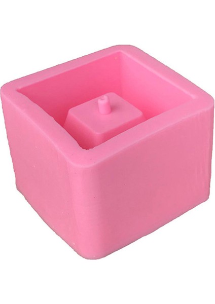 Amamia Mini Kare Etli Bitki Saksı Silikon Dıy Beton Çimento Kil Kalıp (Yurt Dışından)