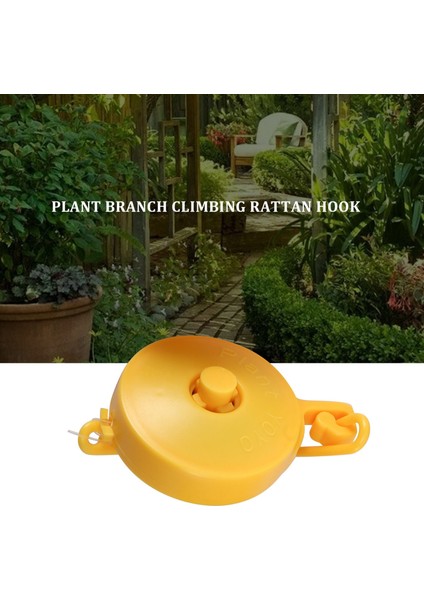 Plant Yoyo Grow Askı, Stoperli, Ayarlanabilir Destekli (10'lu Paket) (Yurt Dışından)