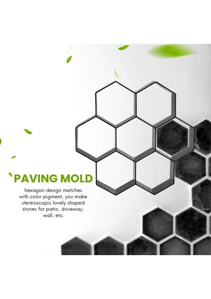 Basamak Beton Finişer Kalıp Kalıp Bahçe Parke Taşı Kalıpları 30*30 cm (Yurt Dışından) fiyatları