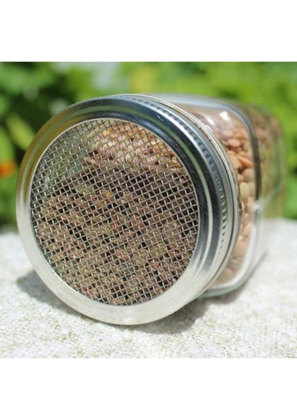 Filizlenme Kiti-1 Takım * 3 Paket (Yuvarlak Bölünmüş Ağ Kapağı Tohum Çimlenme Kapağı Filizlenme Tankı Filtre Kapağı Nefes Alabilen Örgü)- (Yurt Dışından) modelleri