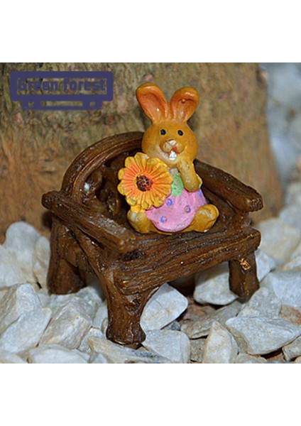 Yeşil Orman Peri Bahçe Bankı Dekoratif Mikro Peyzaj Bank Modeli (Yurt Dışından) fiyatları