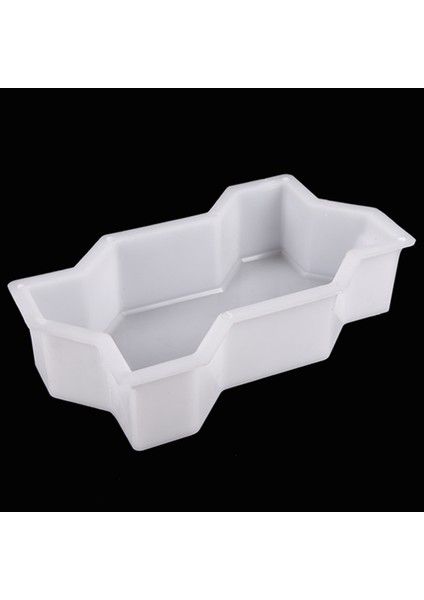 Üç Dalga Şekli Bahçe Yolu Plastik Beton Parke Tuğla Kalıp Diy Geçit Çimento Tuğla Kalıp (Yurt Dışından)