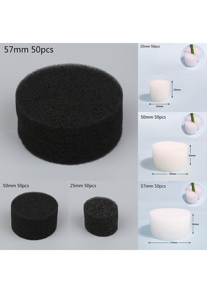 50 Adet/paket Çevre Dostu Sünger Küpler Topraksız Yetiştirme Ortamı Topraksız Yetiştirme Aracı (Yurt Dışından)