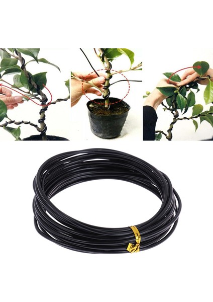Bonsai Teli Yeniden Kullanılabilir Eloksallı Alüminyum Bonsai Eğitim Teli (Yurt Dışından)