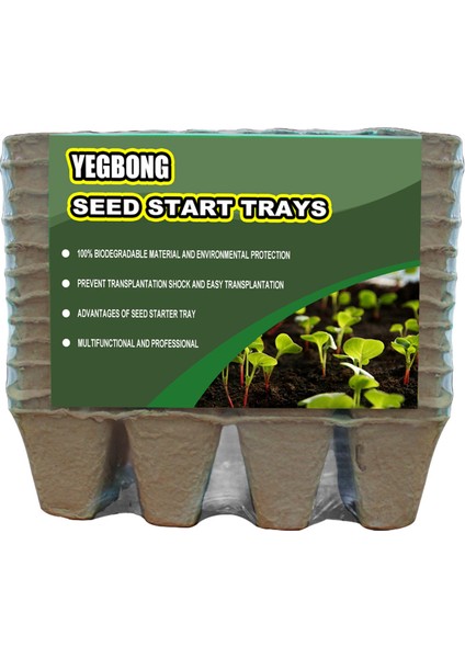 Bitki Yetiştirme Tepsisi Hafif Çok Fonksiyonlu Çatlama Önleyici Bitki Başlangıç Tepsisi (Yurt Dışından) modelleri