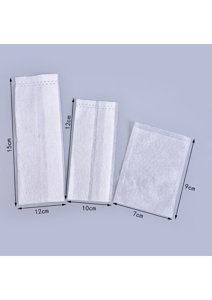 100 Adet/paket Biyobozunur Dokumasız Kreş Çantaları Kumaş Çevre Dostu Dikim (Yurt Dışından) modelleri