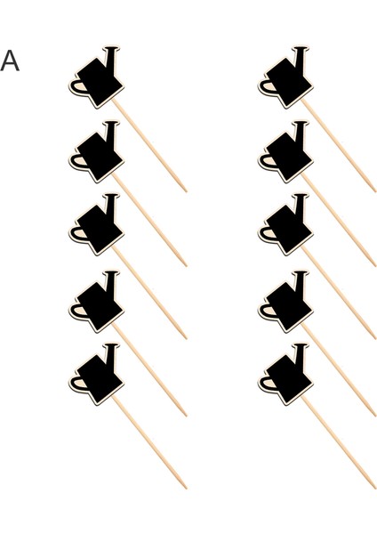 Bitki Işaret Etiketleri Kararlı Farklı Şekil Bahçe Kara Tahtasında Yaygın Olarak Kullanılır (Yurt Dışından) fırsatları