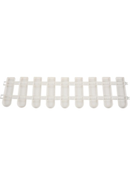 4 Adet 50X13CM Beyaz Plastik Ağaç Çit Avlu Kapalı Bahçe Çiti Anaokulu Çiçek Bahçesi Sebze Beyaz Dekor (Yurt Dışından) modelleri