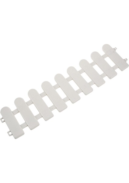 4 Adet 50X13CM Beyaz Plastik Ağaç Çit Avlu Kapalı Bahçe Çiti Anaokulu Çiçek Bahçesi Sebze Beyaz Dekor (Yurt Dışından) fırsatları