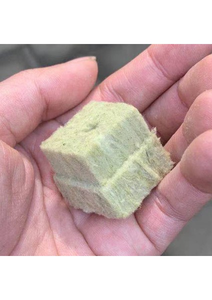 50 Adet Taşyünü Büyümek Küp Hidroponik Çimlenme Iyi Hava Geçirgenliği Fiber Bitki Yayılma Küpü Ev Için (Yurt Dışından) indirimleri