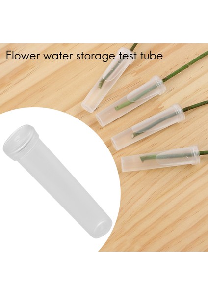 Floral Tüp 100'LÜ Paket Çiçek Tüpü, 0,6 x 0,6 x 2,8 Inç, Açılış 3mm (Yurt Dışından) fiyatları