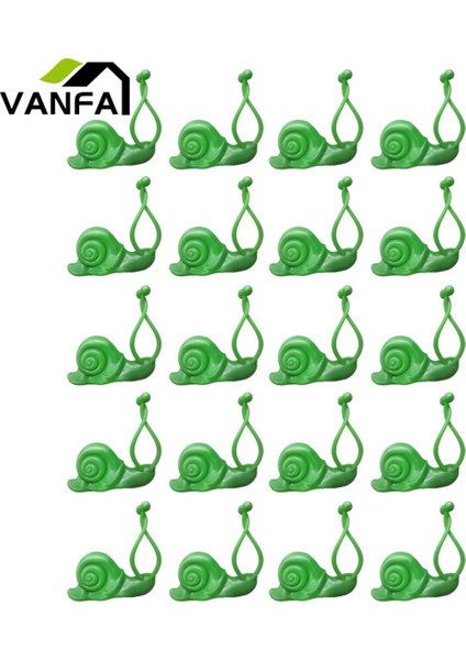 Bitki Fikstür Kelepçesi Kendinden Yapışkanlı Yapışkan Tırmanma Bitki Klipsi (Yurt Dışından)