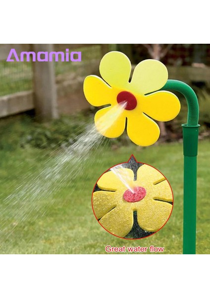 Amamia Su Fıskiyesi Geniş Sprey Aralığı Dans Eden Ayçiçeği Şekli gr Fıskiye (Yurt Dışından)