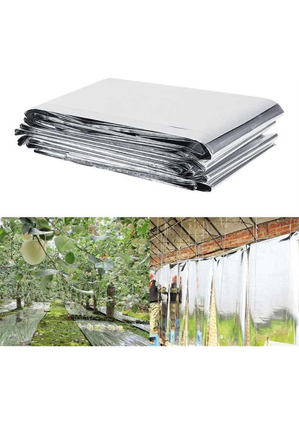 Bitki Hidroponik Yansıtıcı Mylar Film Büyüyen Işık Parçaları Sera Bitki Örtüsü Mj (Yurt Dışından)