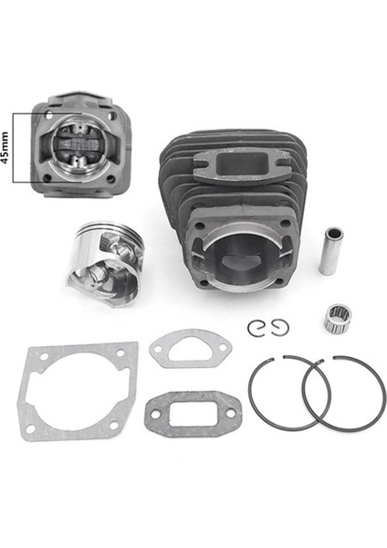 45.2mm Testere Silindir Piston Conta Takımı 4500 45CC 5200 52CC Için (Yurt Dışından)