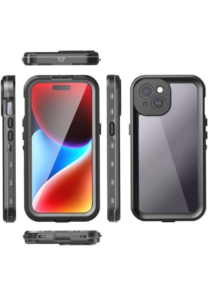 Iphone 15 Için Su Geçirmez IP68 Su Geçirmez Tam 12FT Askeri Inşa (Yurt Dışından)