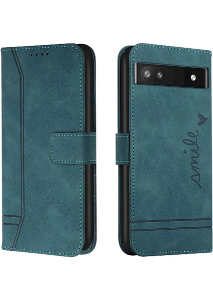 Google Pixel 7A Flip Folio Cüzdan Için Telefon Kılıfı Manyetik Kapatma El Pu (Yurt Dışından)