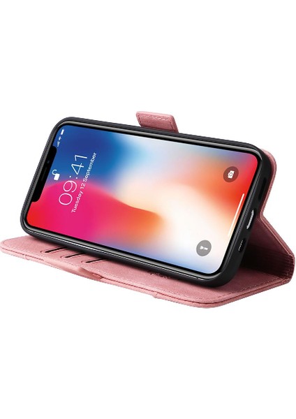 Iphone Xr Kart Yuvaları Için Kılıf Cüzdan Kapak Çevirin Tpu Deri Manyetik (Yurt Dışından)