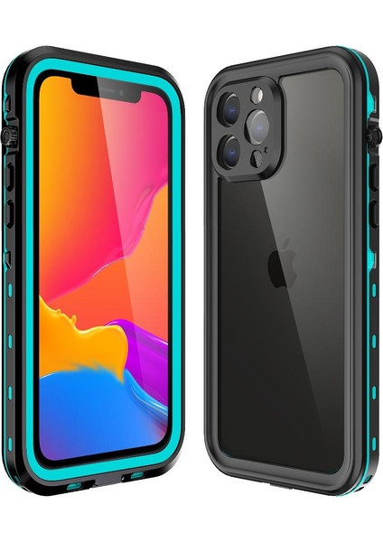 Iphone 13 Için Kılıf Pro Max IP68 Su Geçirmez Tam 12FT Askeri Darbeye (Yurt Dışından)