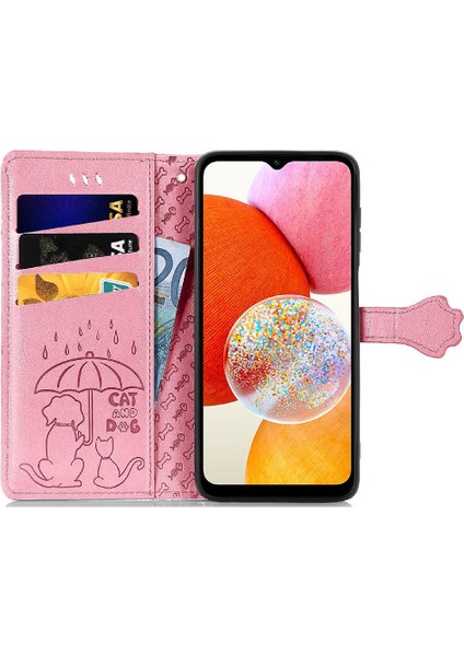 Samsung Galaxy A14 4g Için Kılıf Deri Kılıf Kapak Çevirin Darbeye Karikatür (Yurt Dışından) indirimleri