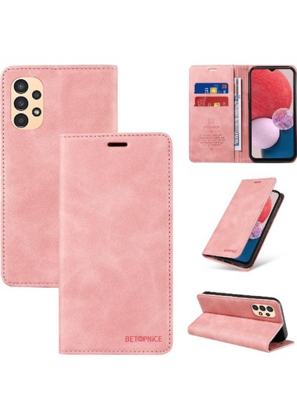 Samsung Galaxy A04 4g Pu Deri Manyetik Koruyucu Folio Cüzdan (Yurt Dışından)