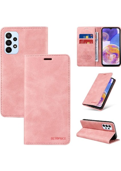 Samsung Galaxy M13 4g Pu Deri Folio Cüzdan Koruyucu Manyetik (Yurt Dışından)