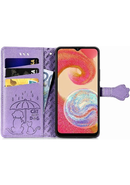 Samsung Galaxy A04E Darbeye Kapak Kapak Karikatür Hayvanlar Kısa (Yurt Dışından) indirimleri