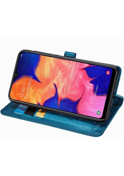 Samsung Galaxy A10 Flip Kapak Için Kılıf Kısa Kayış Darbeye Karikatür (Yurt Dışından) modelleri