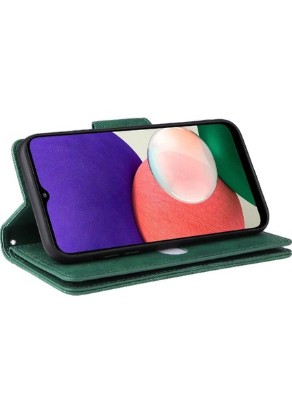 Samsung Galaxy A22 Için Kılıf 5g Kart Tutucu Fermuar Cüzdan Kapak ile El (Yurt Dışından) modelleri