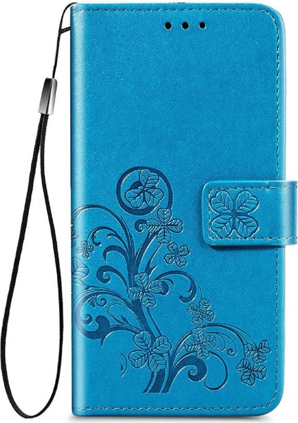 Motorola Moto G9 Güç Zarif Iş Kısa Kayış Dört Yaprak (Yurt Dışından)