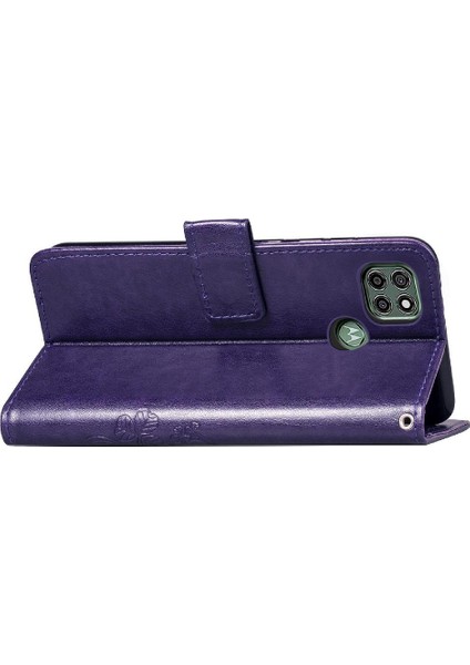 Motorola Moto G9 Güç Zarif Iş Kısa Kayış Dört Yaprak (Yurt Dışından) modelleri