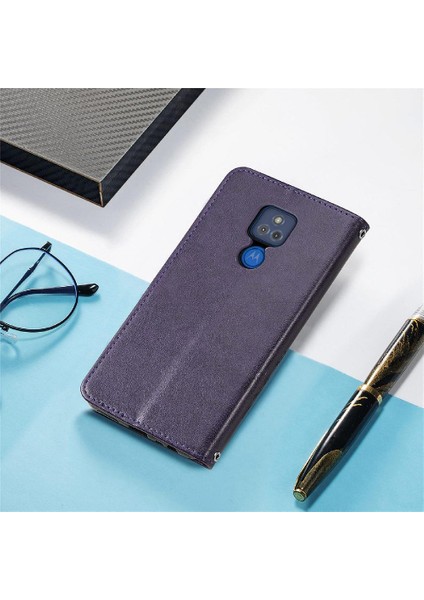 Motorola Moto G Oynamak Için Kılıf Kapak Kapak Zarif Iş Deri Çanta (Yurt Dışından)
