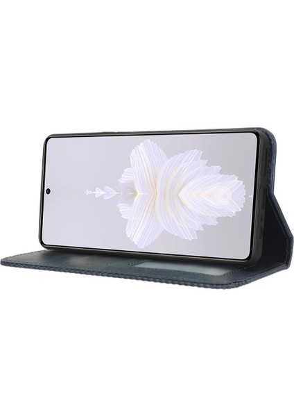Tecno Camon 20 Pro 5g Manyetik Kapatma Cüzdan Pu Deri Için Kılıf (Yurt Dışından)