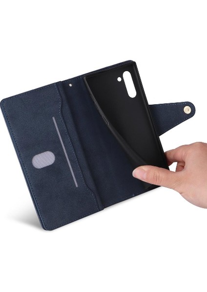 Samsung Galaxy Not 10 Için Kılıf Kart Tutucu Fermuar Cüzdan Kapak ile El (Yurt Dışından) modelleri