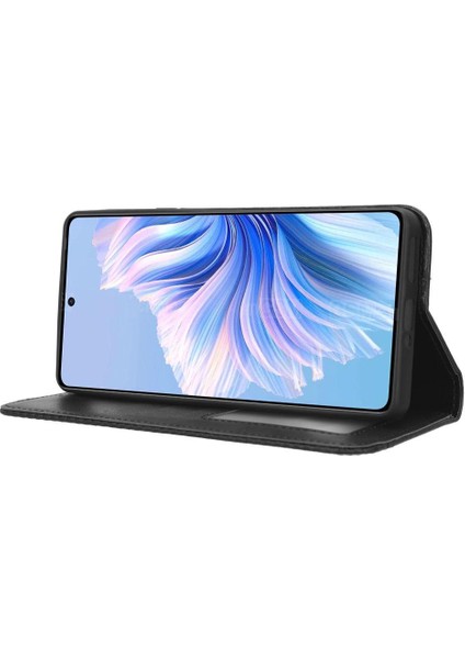Tecno Camon 20 Premier 5g Cüzdan Pu Deri Manyetik Kapatma Için Kılıf (Yurt Dışından)